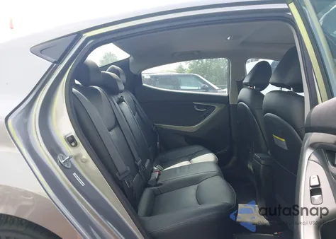 2012 Hyundai Elantra Limited (Ulsan Plant) from USA, damaged, VIN KMHDH4AE8CU373419